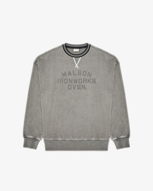 Foreman Sweatshirt - Brushed Nickel Malbon Men