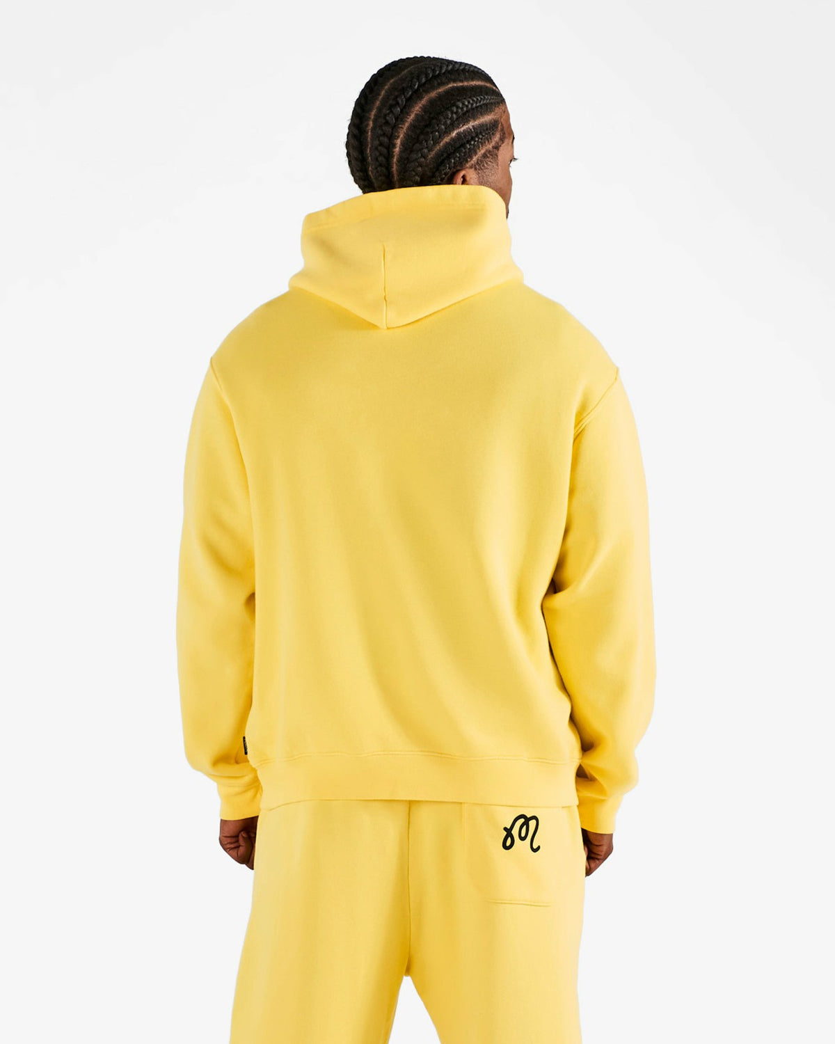 Curry Brand Fesque Hoodie - Yellow Malbon Men
