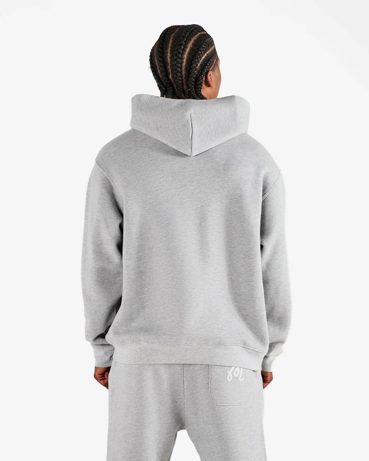 Curry Brand Fesque Hoodie - Ash Heather Malbon Men