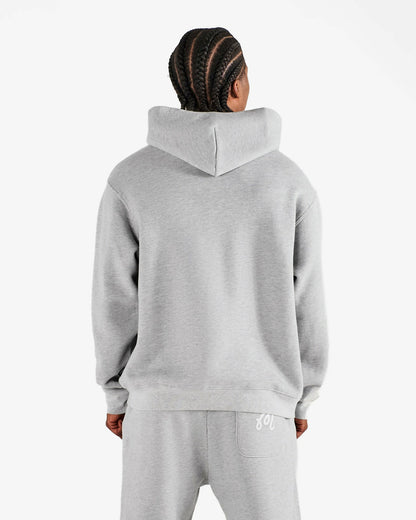 Curry Brand Fesque Hoodie - Ash Heather Malbon Men