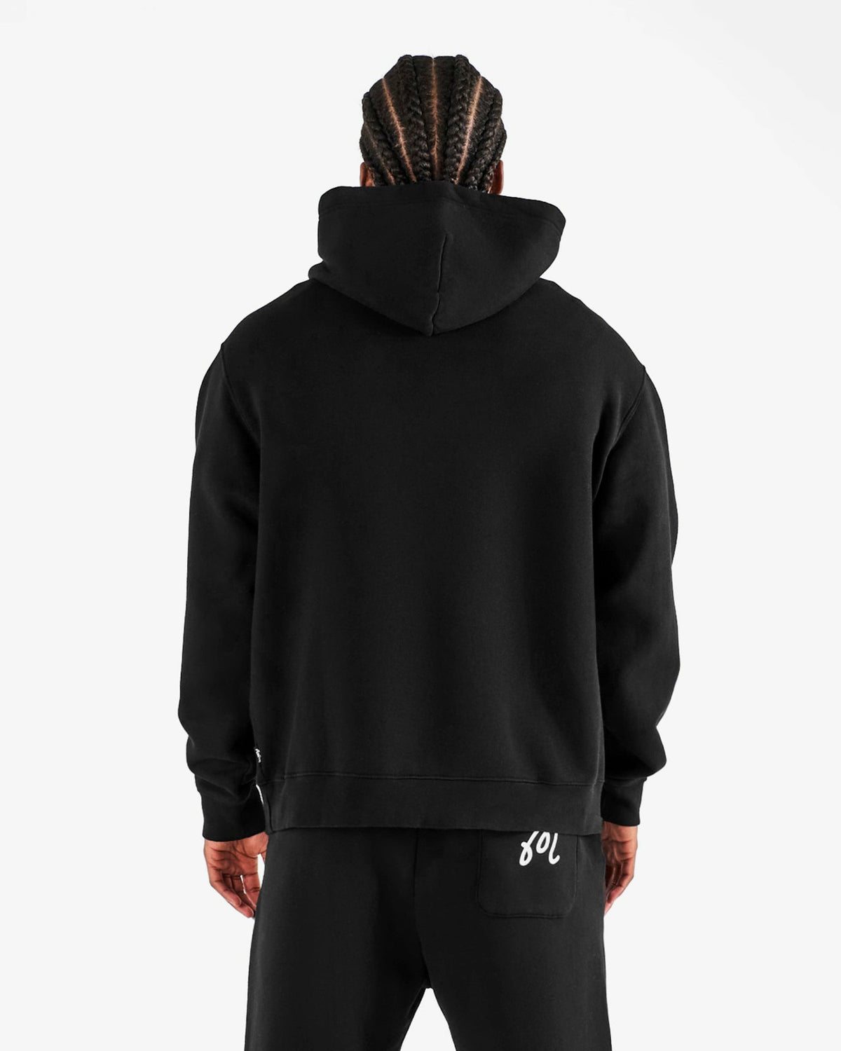 Curry Brand Fesque Hoodie - Black Malbon Men