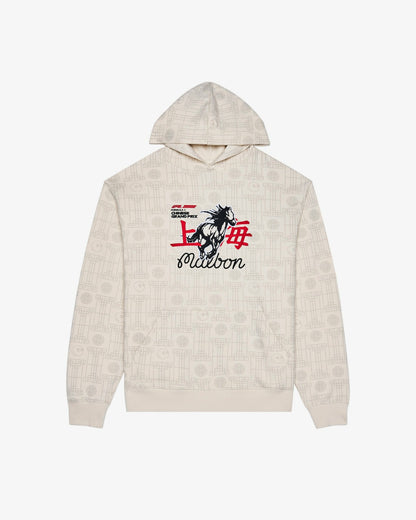 Fesque Stallion Sweatshirt - Whisper White Malbon Men