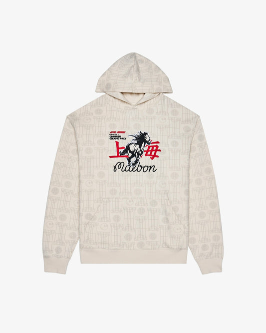 Fesque Stallion Sweatshirt - Whisper White Malbon Men
