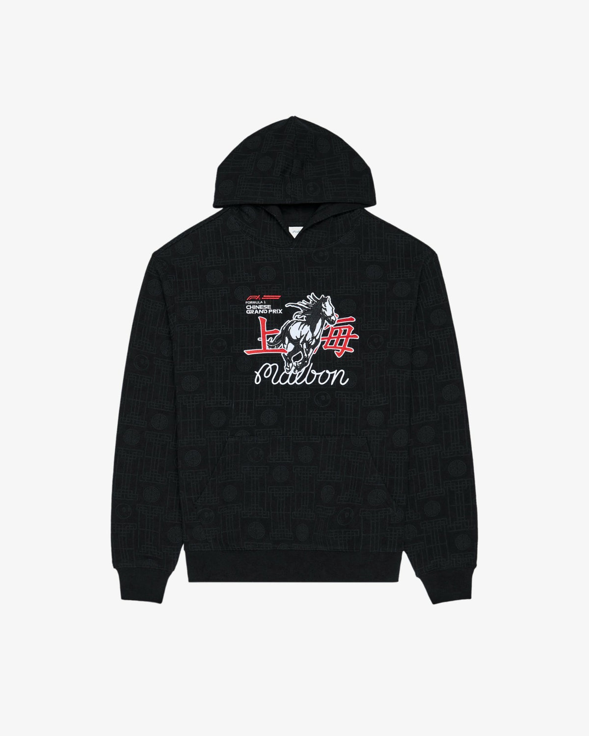 Fesque Stallion Sweatshirt - Black Malbon Men