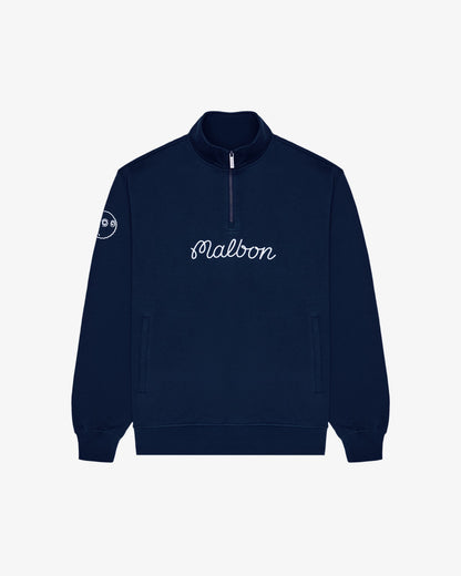 Collegiate Sweatshirt - Navy Malbon Men