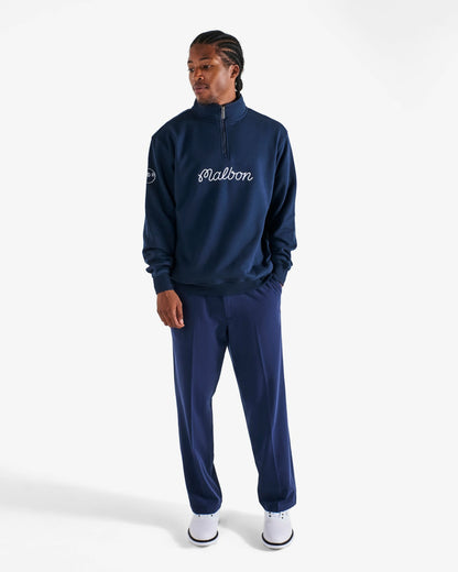Collegiate Sweatshirt - Navy Malbon Men