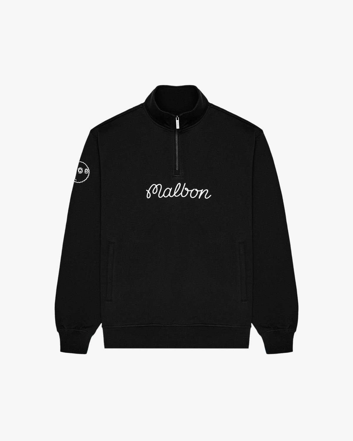 Collegiate Sweatshirt - Black Malbon Men