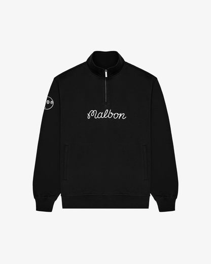 Collegiate Sweatshirt - Black Malbon Men