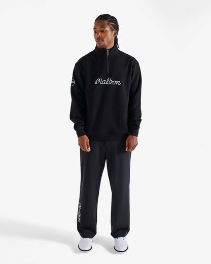 Collegiate Sweatshirt - Black Malbon Men