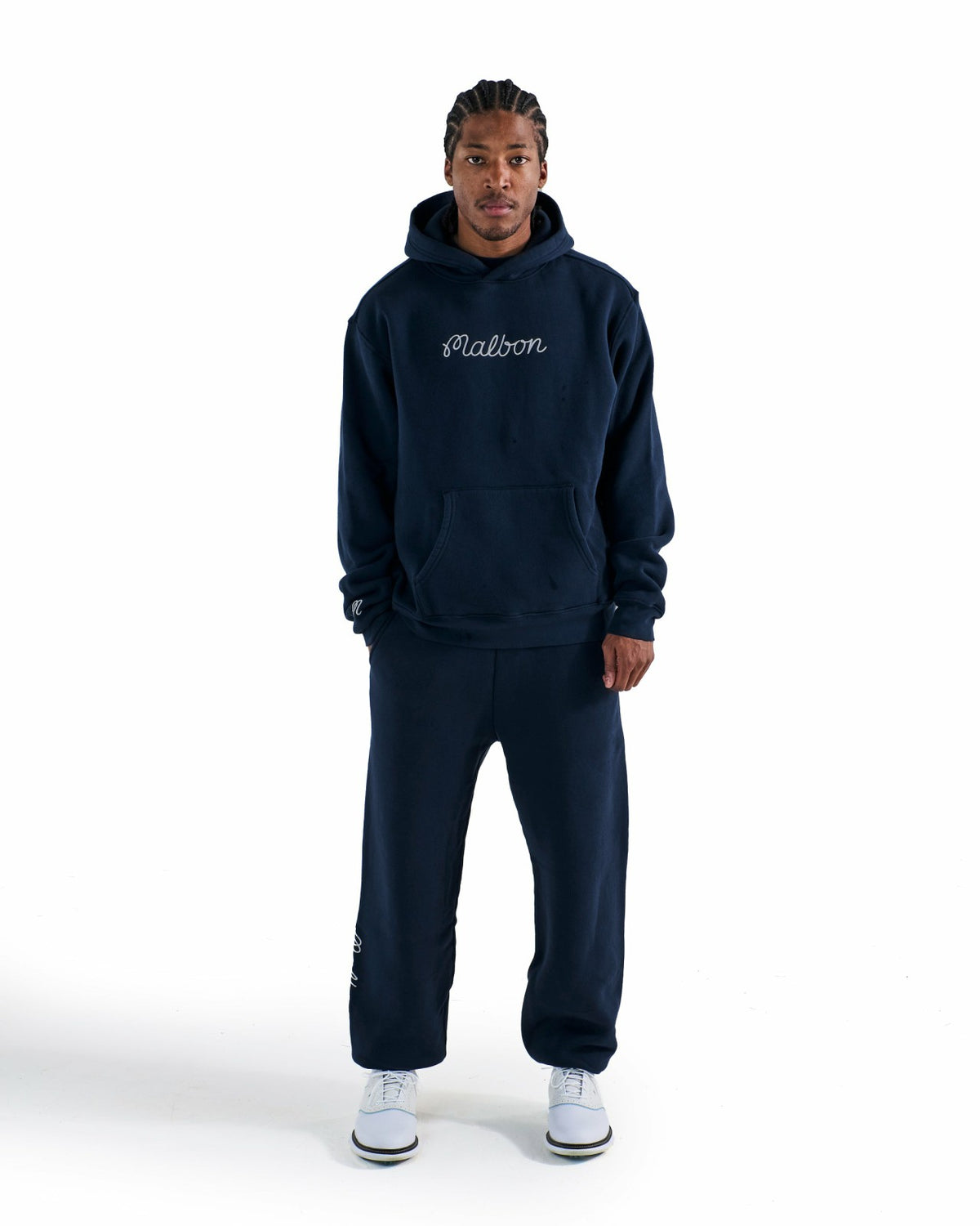Fesque Hoodie - Navy Malbon Men