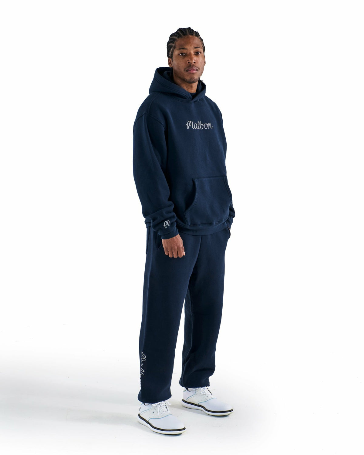 Fesque Hoodie - Navy Malbon Men