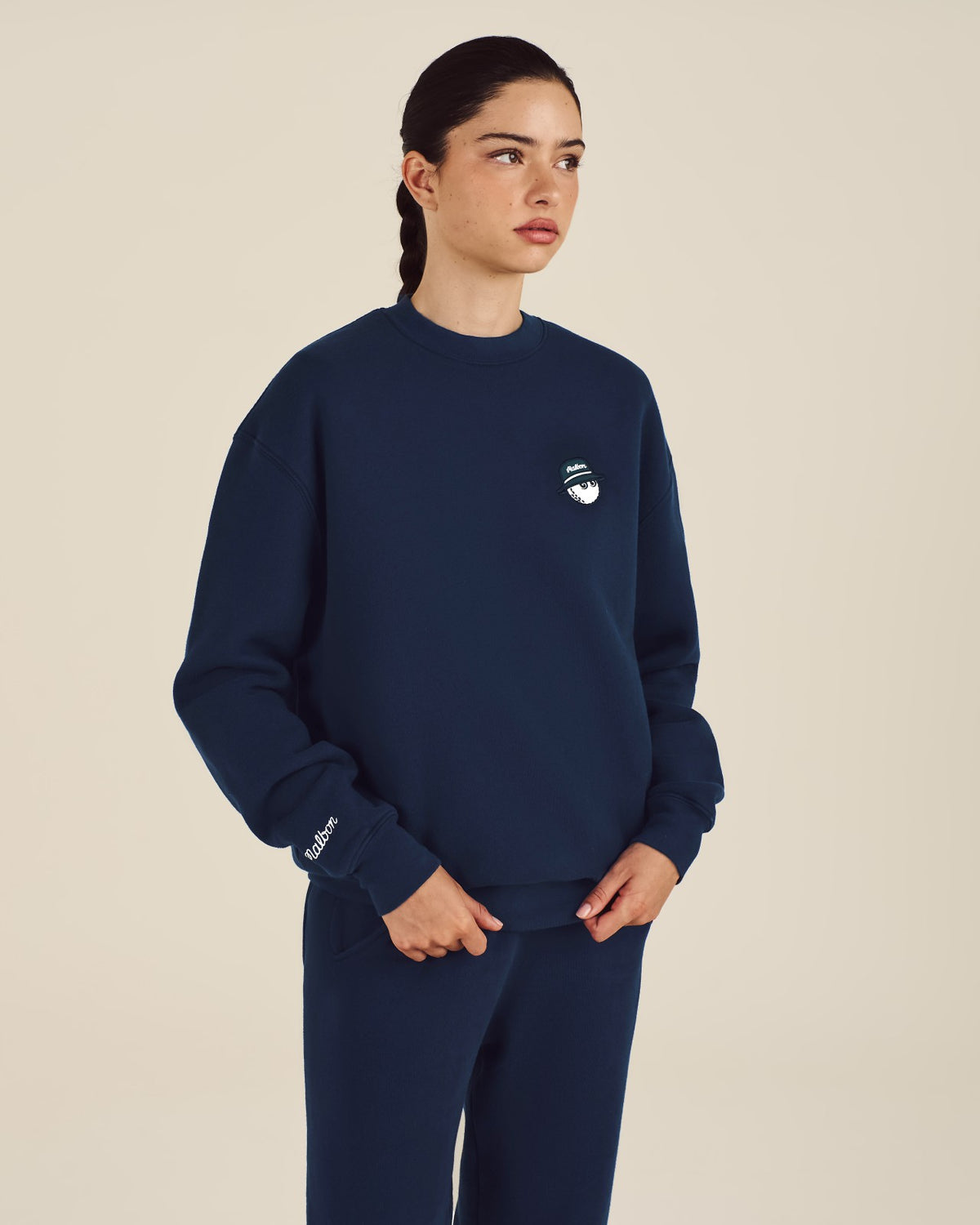 Range Cooper Sweatshirt - Navy Malbon Men
