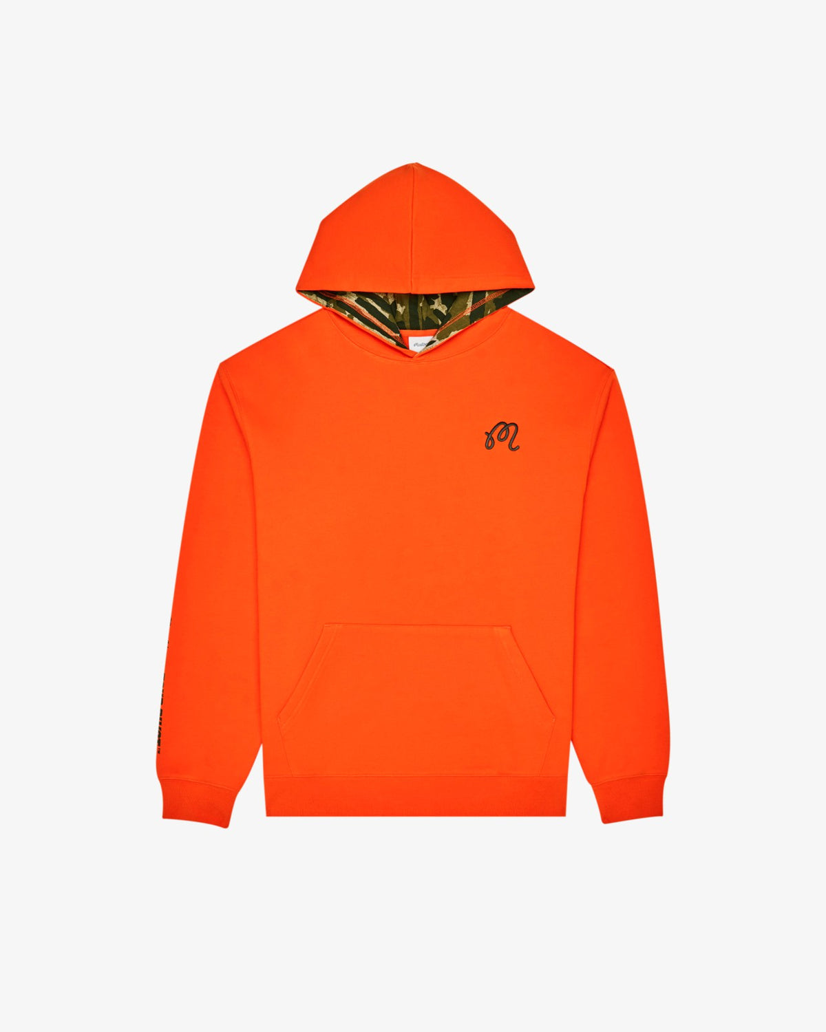 Fesque Tour Divot Camo Hoodie - Flame / Bark Camo Malbon Men