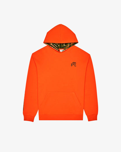 Fesque Tour Divot Camo Hoodie - Flame / Bark Camo Malbon Men