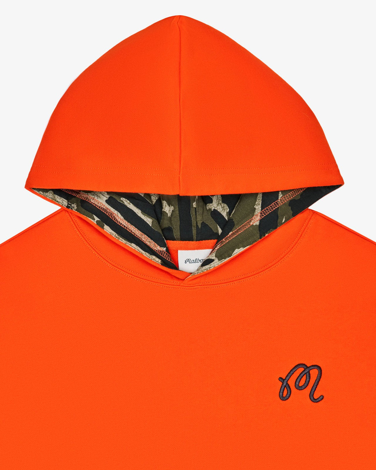 Fesque Tour Divot Camo Hoodie - Flame / Bark Camo Malbon Men