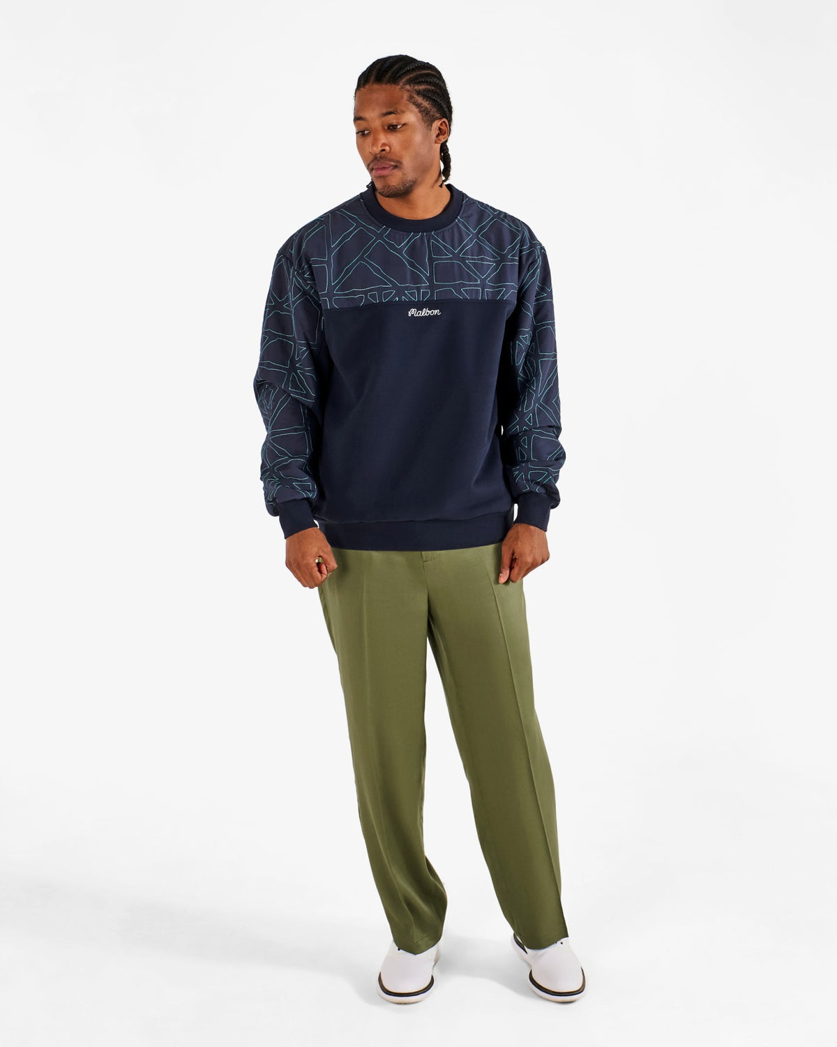 Tierra Crewneck - Midnight Malbon Men