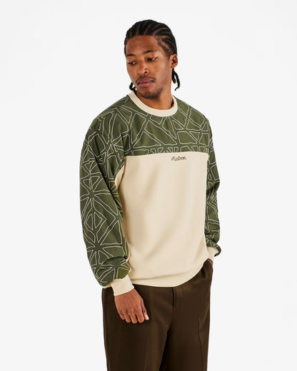 Tierra Crewneck - Cream / Olivine Malbon Men