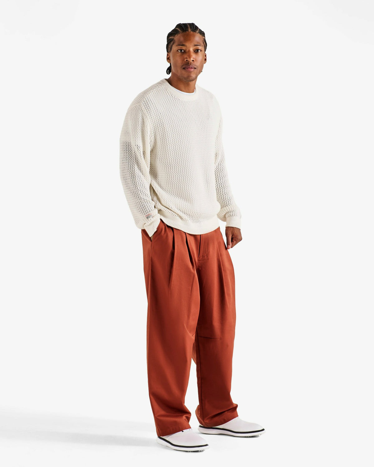 Workshop Sweater - Ivory Malbon Men