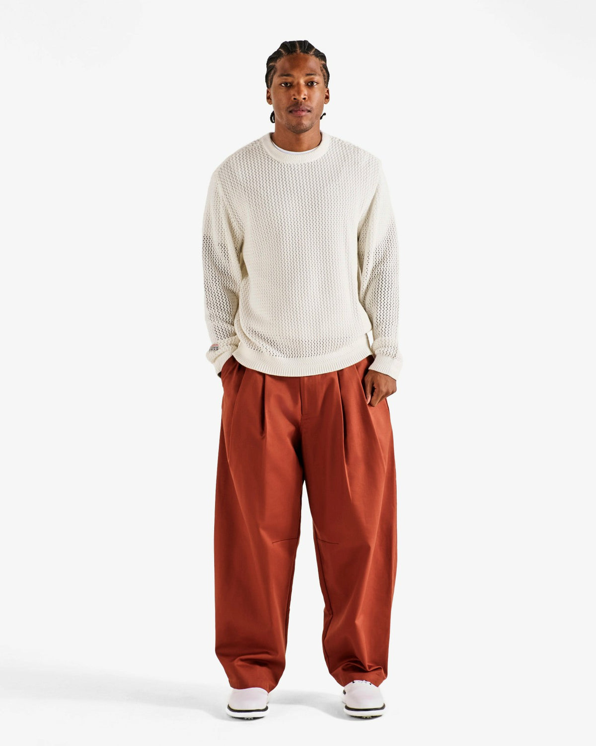 Workshop Sweater - Ivory Malbon Men