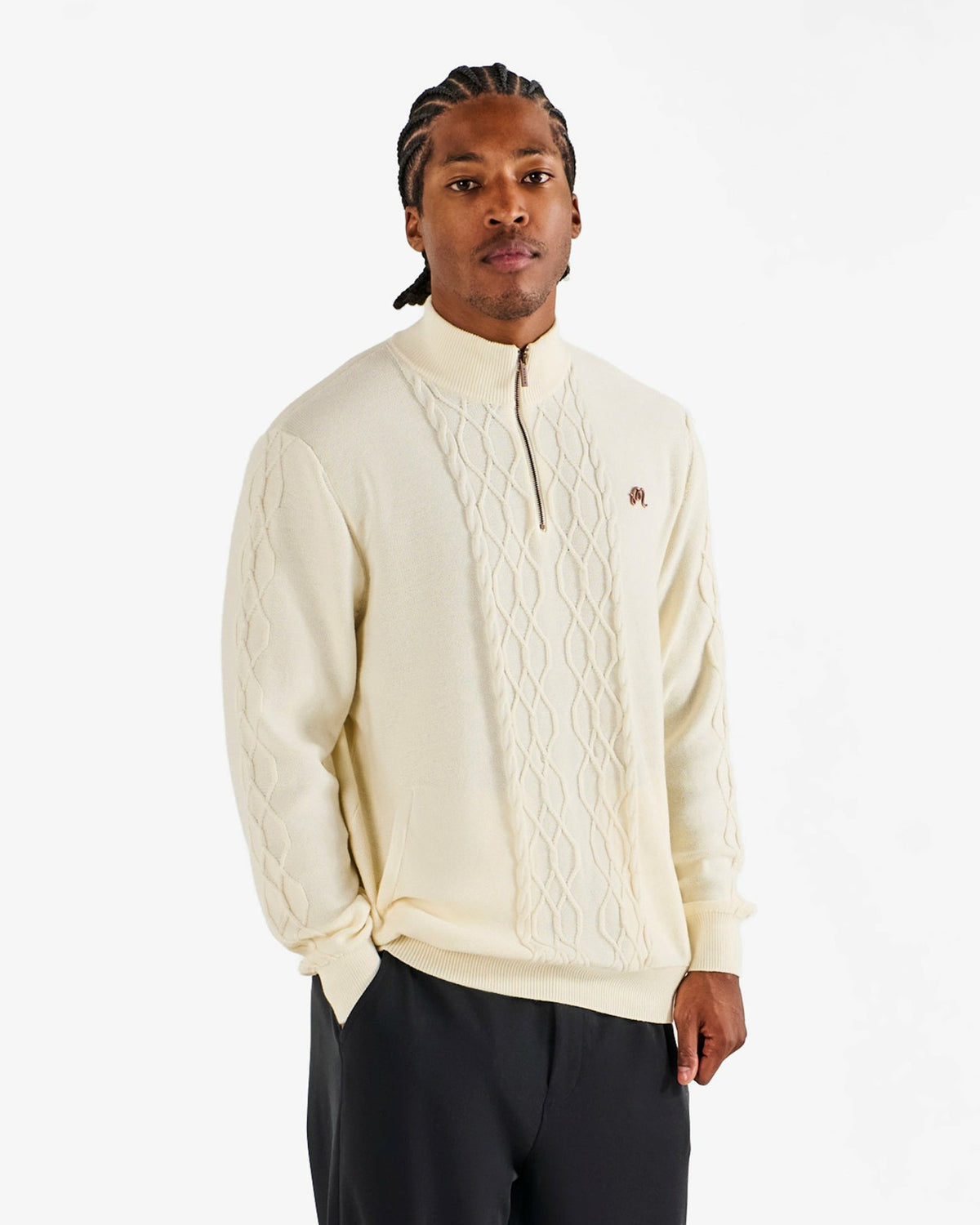 Santoro Sweater - Cream Malbon Men