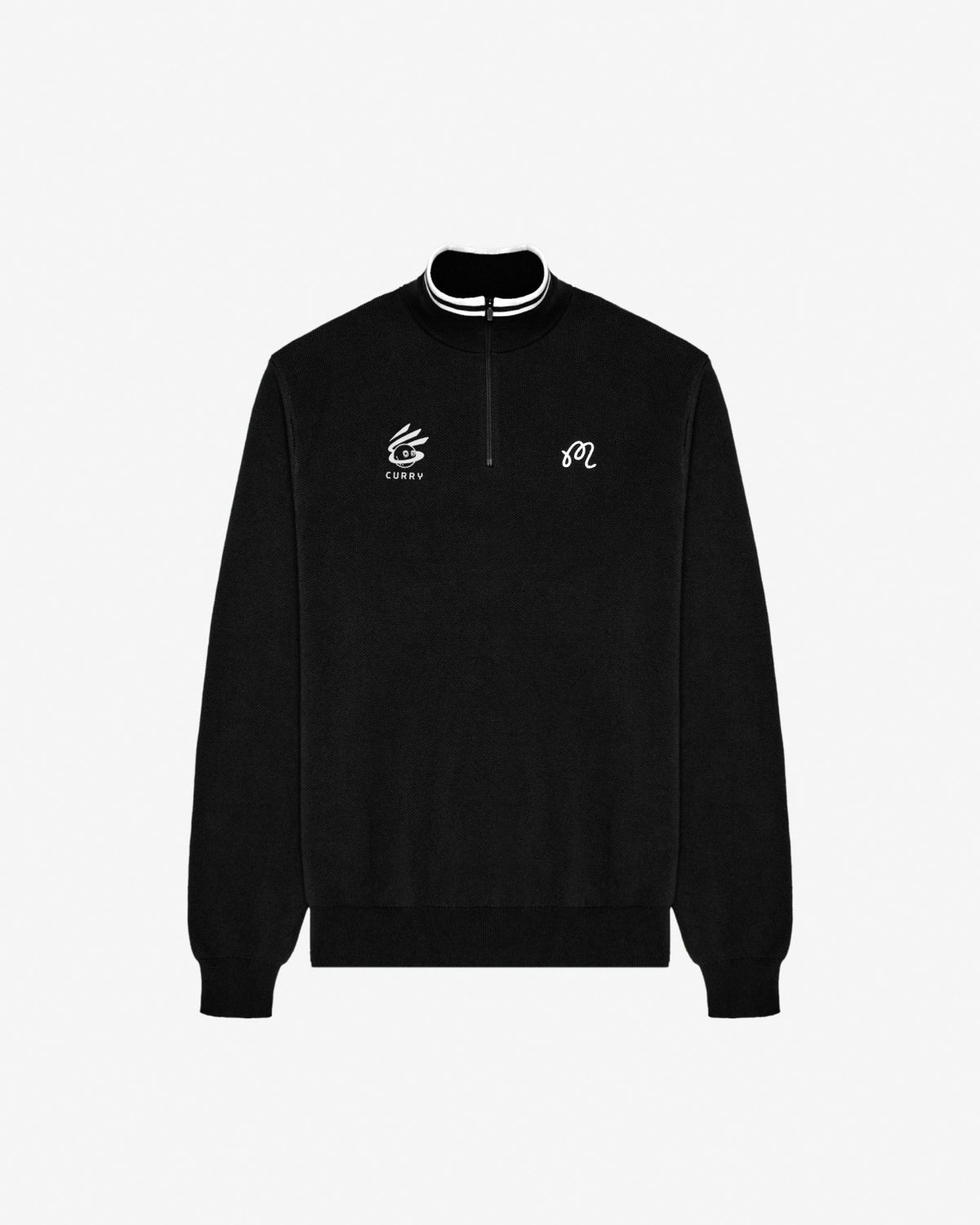 Curry Brand Sorrel Sweater - Black Malbon Men