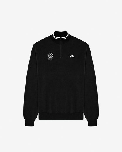 Curry Brand Sorrel Sweater - Black Malbon Men