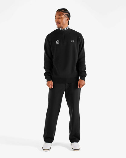 Curry Brand Sorrel Sweater - Black Malbon Men