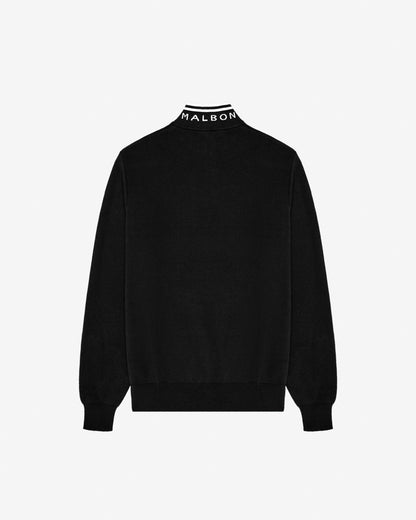 Curry Brand Sorrel Sweater - Black Malbon Men