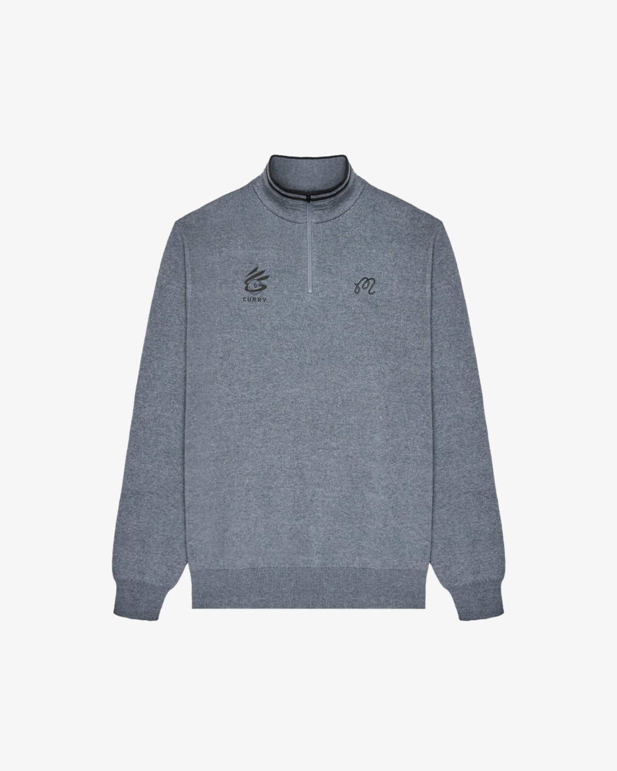 Curry Brand Sorrel Sweater - Charcoal Malbon Men