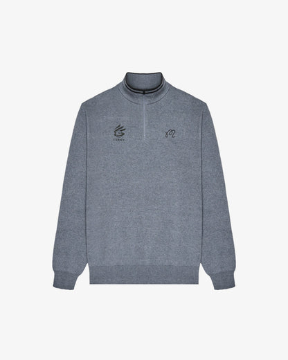Curry Brand Sorrel Sweater - Charcoal Malbon Men