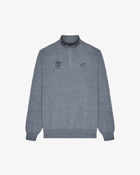 Curry Brand Sorrel Sweater - Charcoal Malbon Men