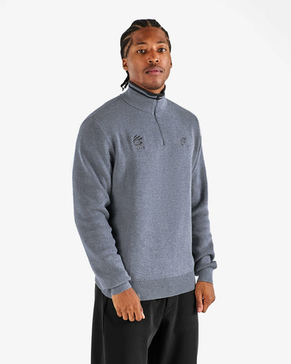 Curry Brand Sorrel Sweater - Charcoal Malbon Men