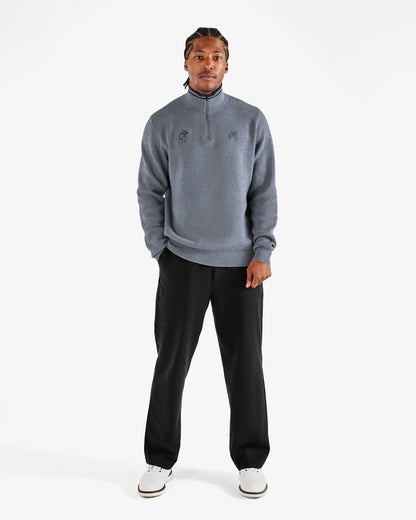 Curry Brand Sorrel Sweater - Charcoal Malbon Men