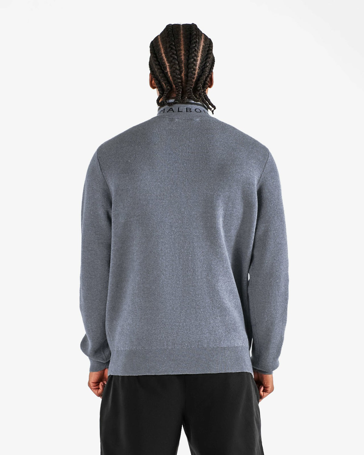 Curry Brand Sorrel Sweater - Charcoal Malbon Men