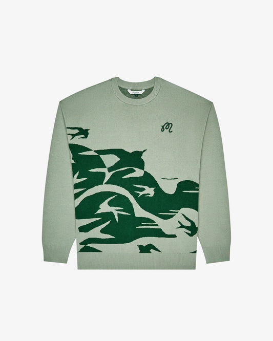 Mariel Sweater - Green Tint Malbon Men