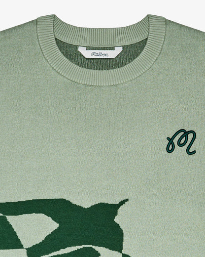 Mariel Sweater - Green Tint Malbon Men