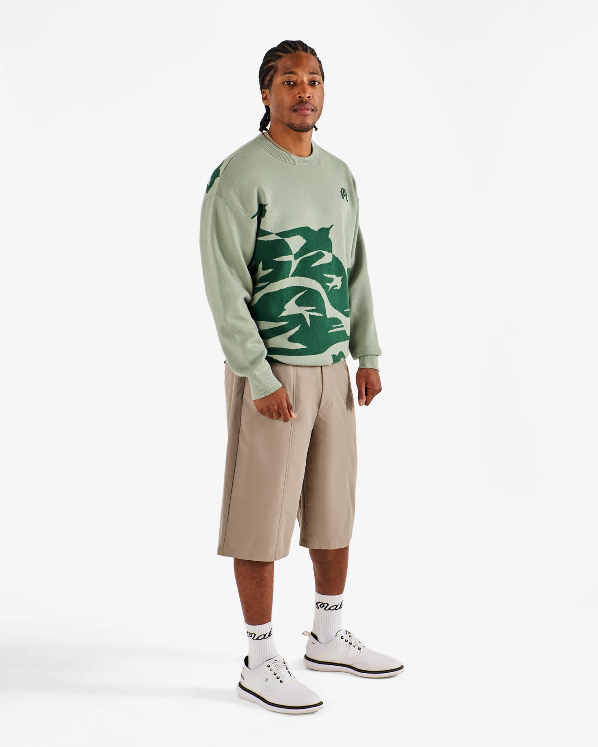 Mariel Sweater - Green Tint Malbon Men