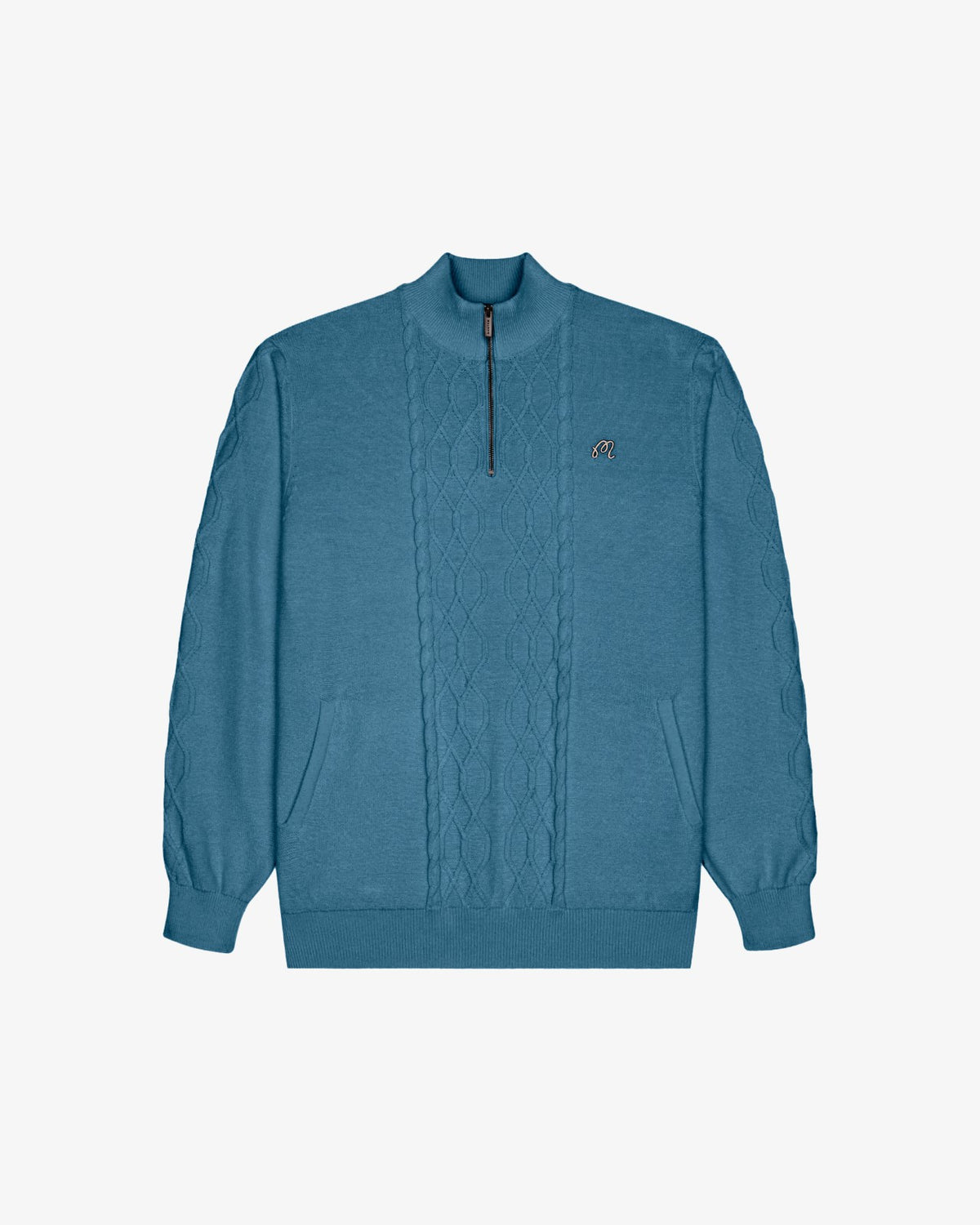 Santoro Sweater - Aegean Blue Malbon Men