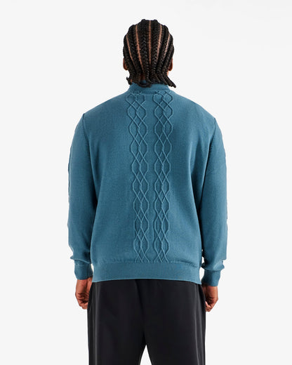 Santoro Sweater - Aegean Blue Malbon Men