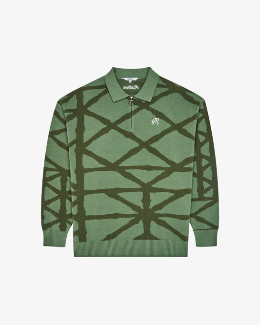 Verdant Sweater - Olivine Malbon Men