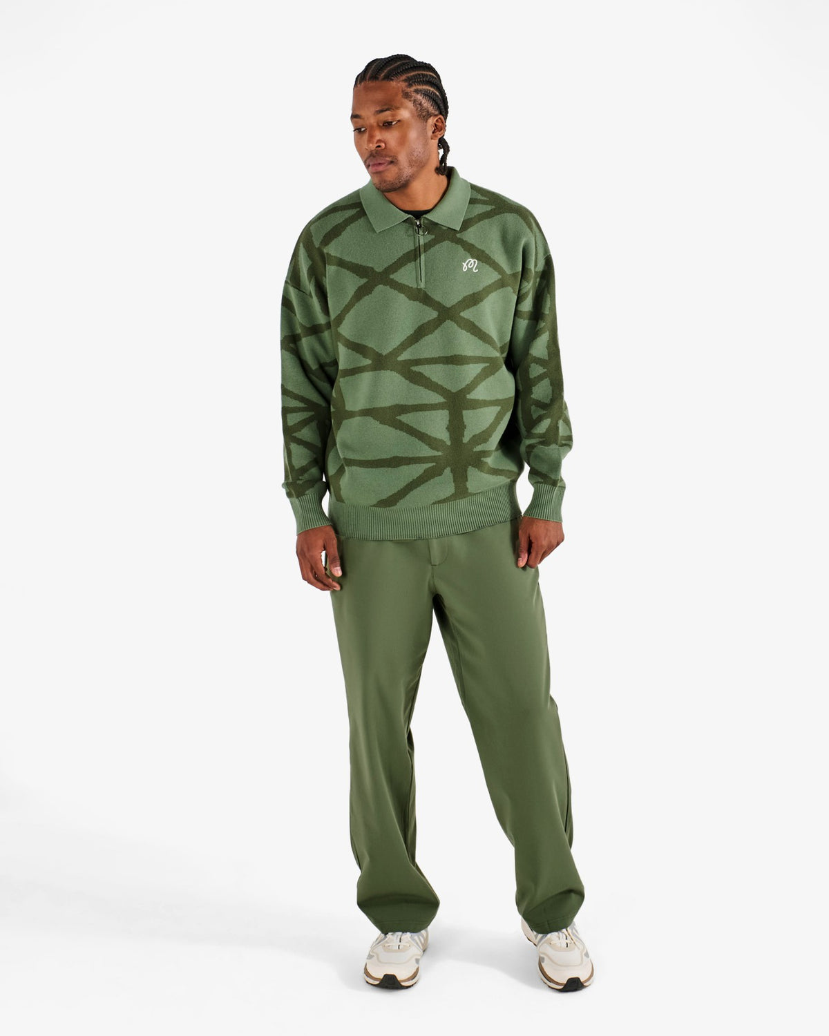Verdant Sweater - Olivine Malbon Men