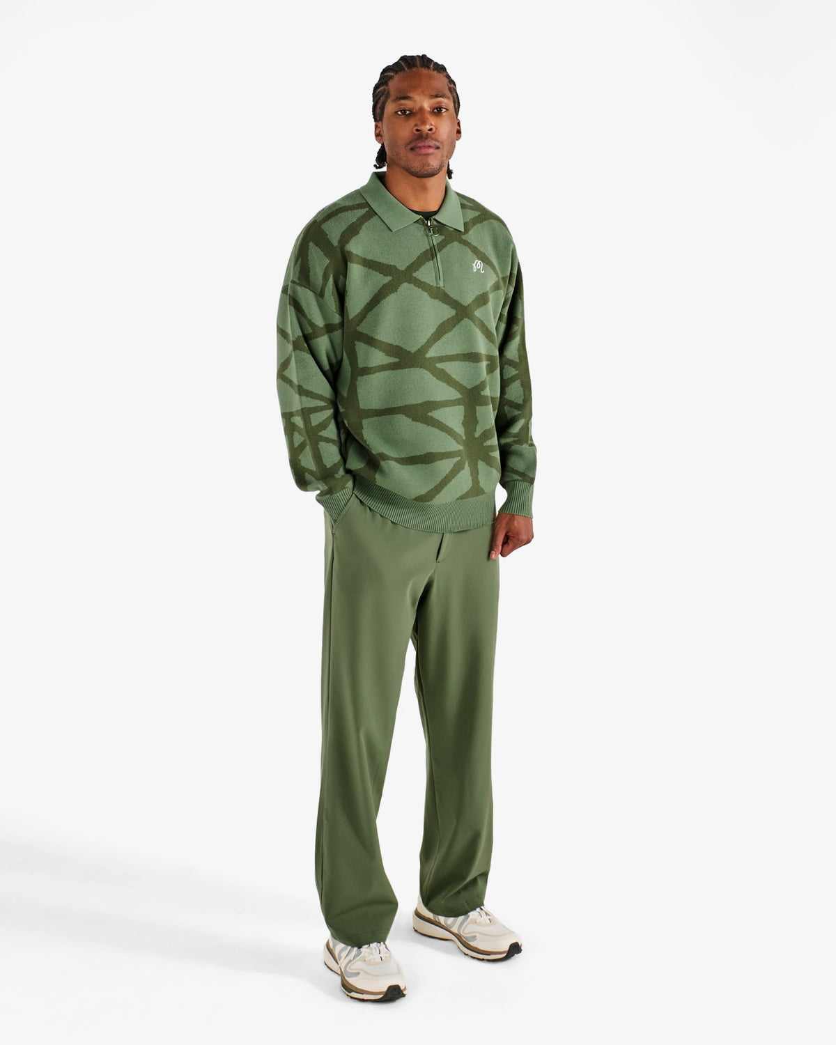 Verdant Sweater - Olivine Malbon Men