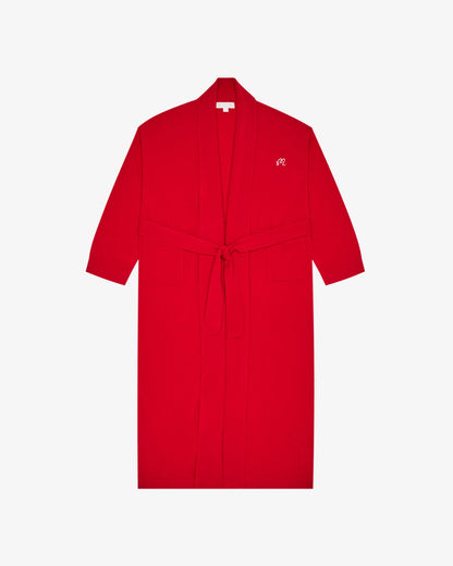 Kip Pure Cashmere Robe - Red Malbon Men