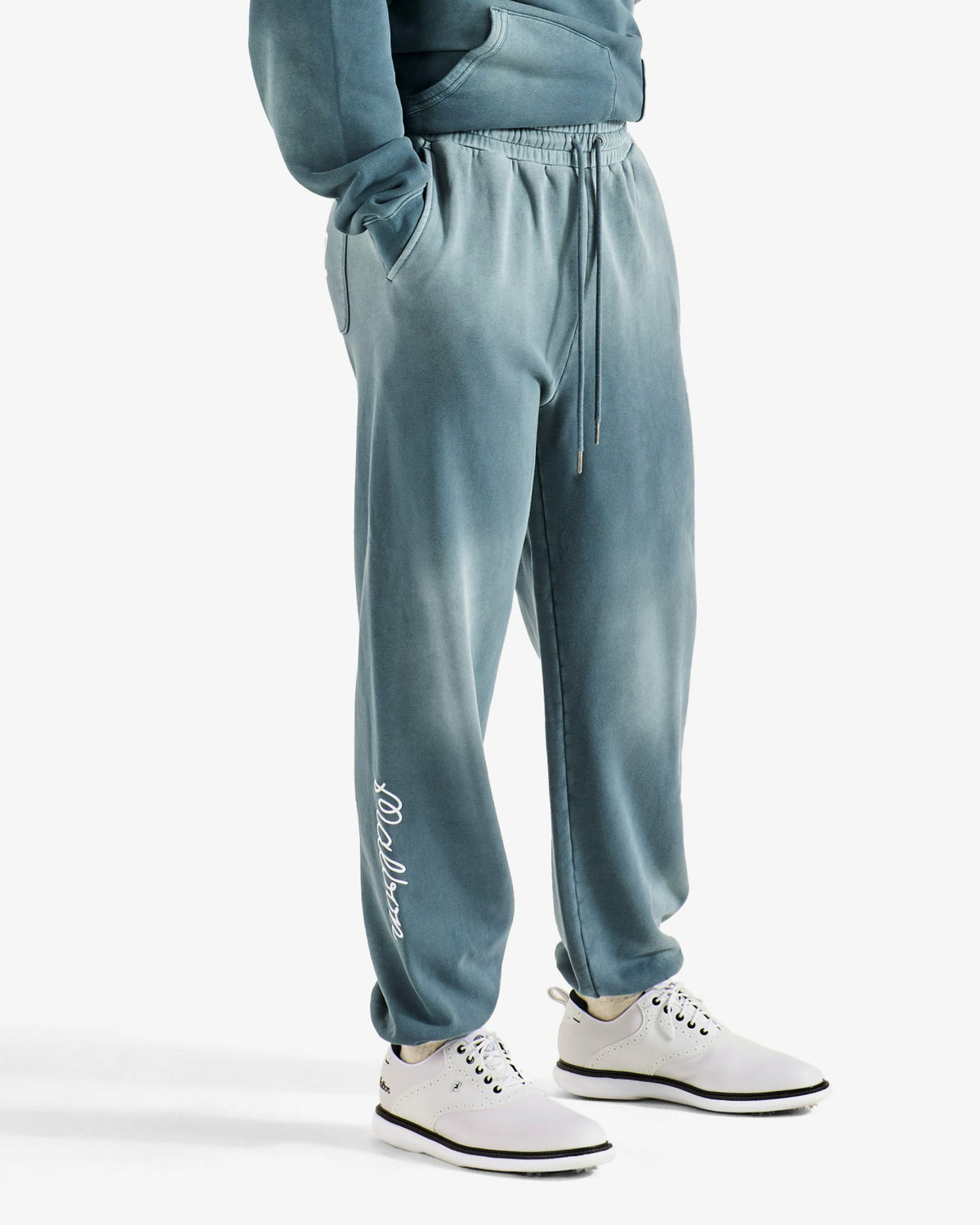 Clubhouse Sweatpant - Dusty Navy Malbon Men