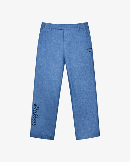 Gdc Denim Pant - Light Blue Malbon Men