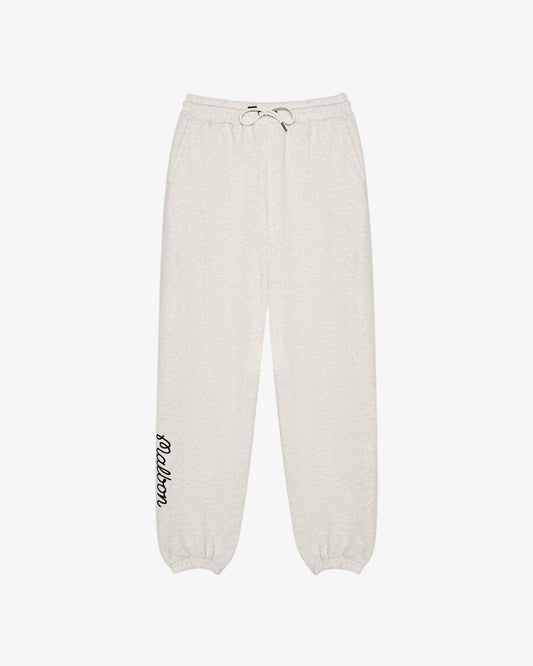 Clubhouse Sweatpant - Heather Oatmeal Malbon Men