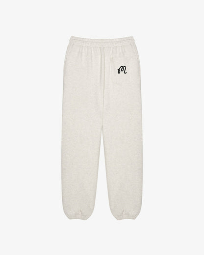 Clubhouse Sweatpant - Heather Oatmeal Malbon Men