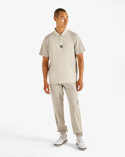 Performance Nylon Tech Pant - Tan Malbon Men