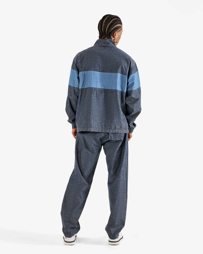 Gdc Denim Elastic Waist Pant - Navy Malbon Men