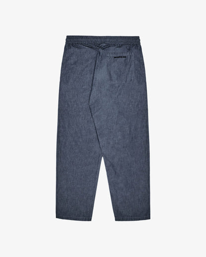 Gdc Denim Elastic Waist Pant - Navy Malbon Men